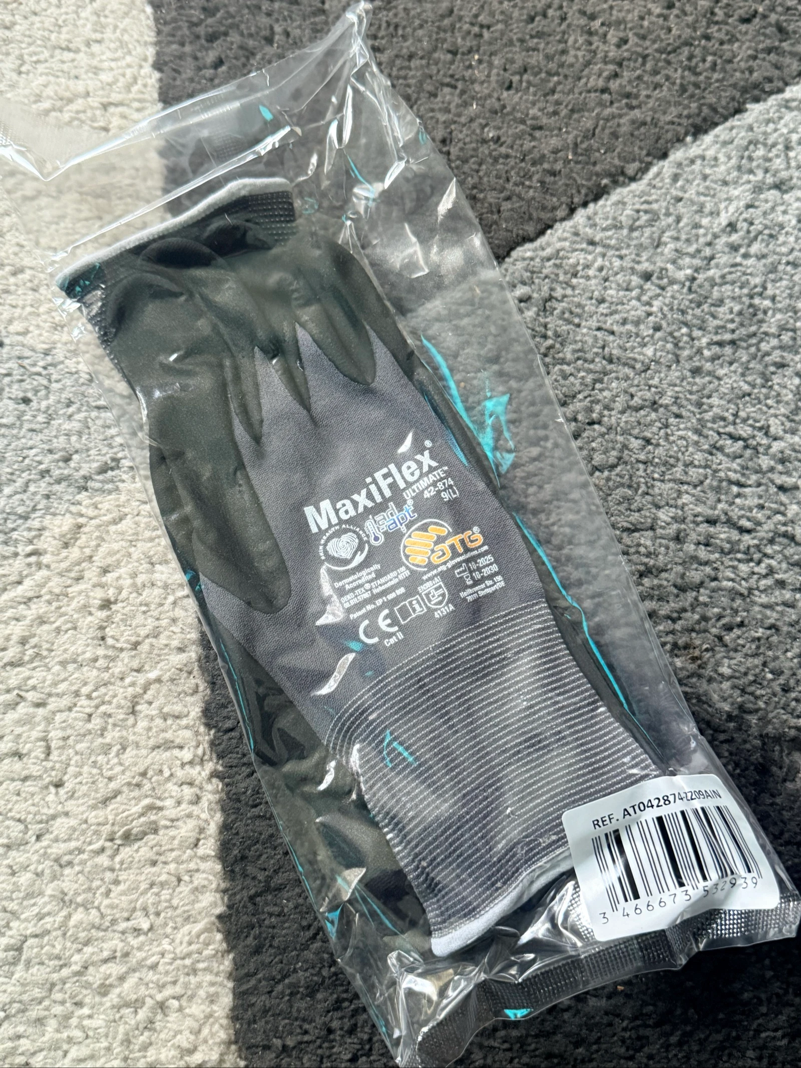 Lot van 12 ATG MaxiFlex Ultimate handschoenen – photo 4